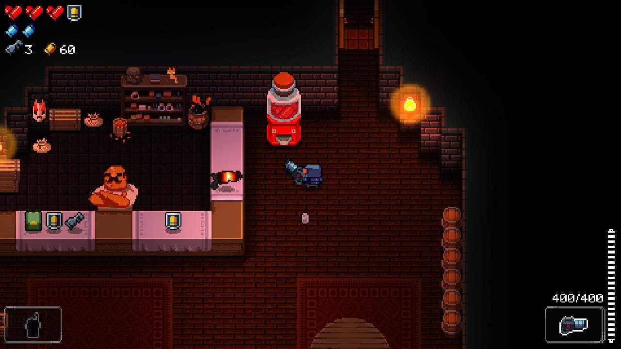 Heart dispenser in Enter the Gungeon