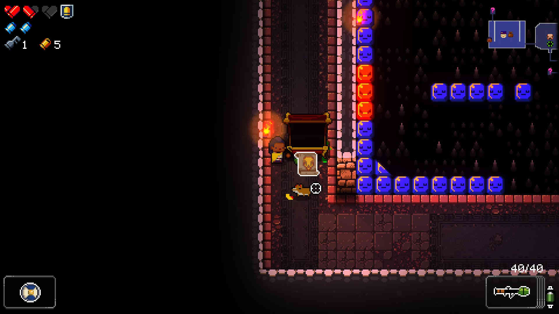 Heart dispenser in Enter the Gungeon